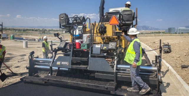 Paving Control for Asphalt Pavers